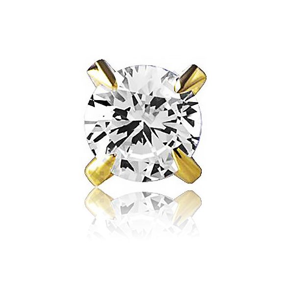 PIÈCE DE RECHANGE AVEC CRISTAL EN OR MASSIF