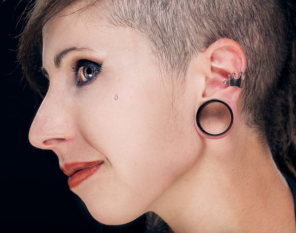 PIERCING HELIX AVEC COURONNE