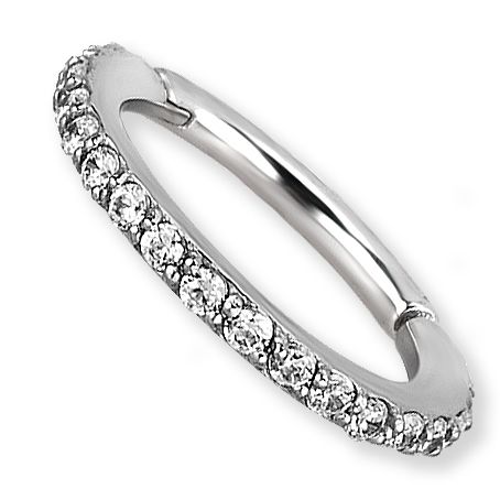 CERCHIO PIERCING HELIX CON PREMIUM ZIRCONIA