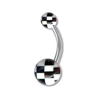 Steel banana bell with F1 balls