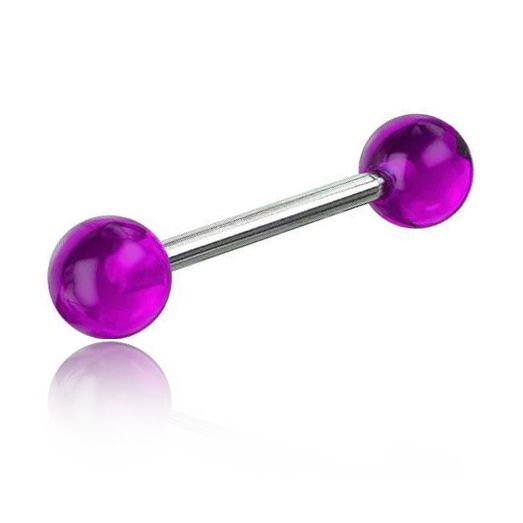 Acrylic Barbell Piercing