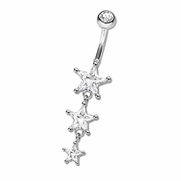 STARS BELLY BUTTON PIERCING
