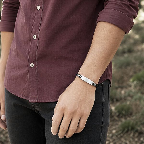 STEEL PLATE BRACELET