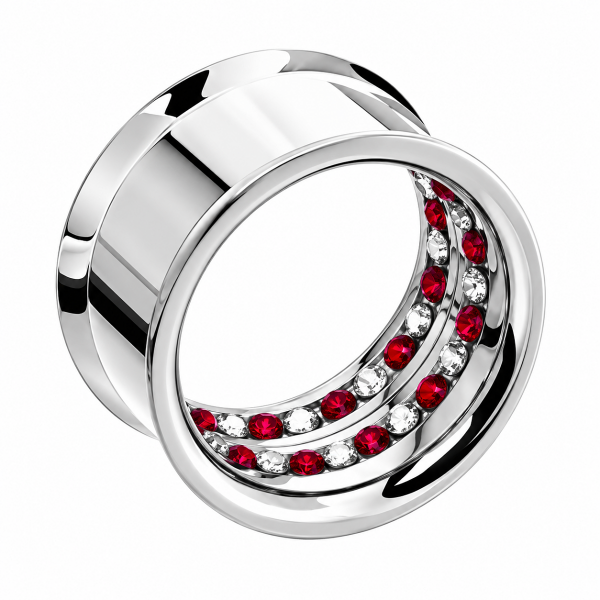 STRETCHER WITH INTERNAL CRYSTALS