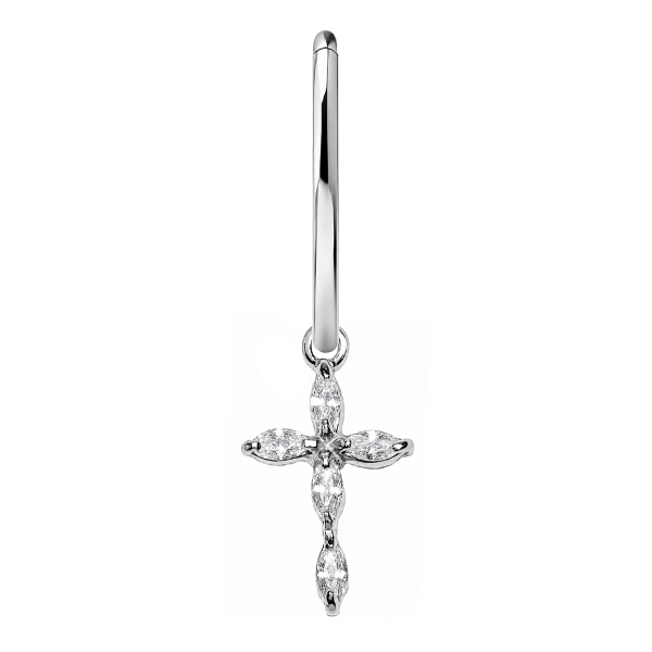 CLICKER-KREIS MIT KRISTALLKREUZ