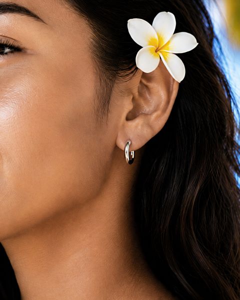 BOUCLES D’OREILLES CLICKER LISSES