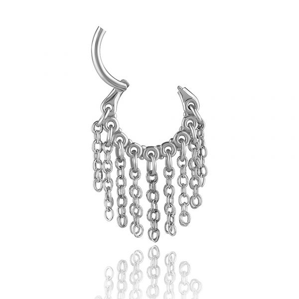 ANILLO CON CADENAS COLGANTES