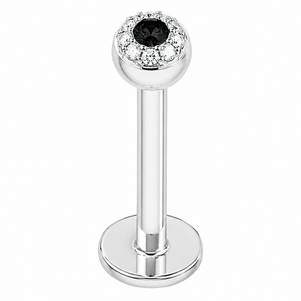 LABRET WITH CRYSTALS