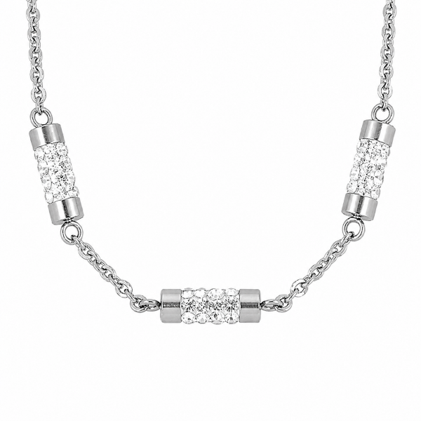 NECKLACE WITH THREE CYLINDERS