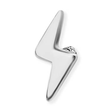COMPONENT FOR PIERCING WITH LIGHTNING BOLT