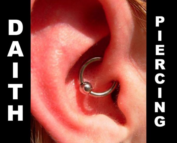PIERCING RING WITH BALL