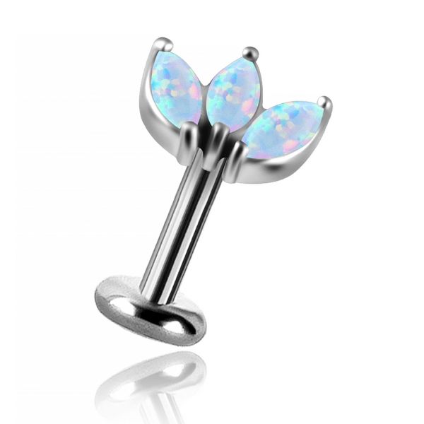 PIERCING CON ELEMENTOS DE ÓPALO