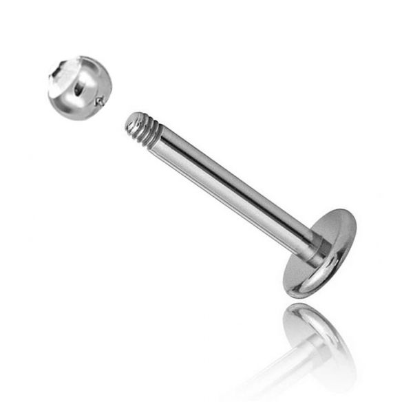 LABRET PIERCING MIT KRISTALL