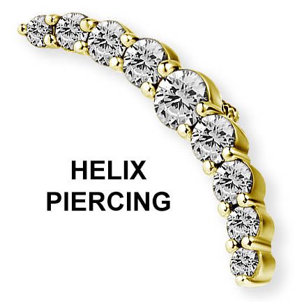 replacement gold plated headband with crystals