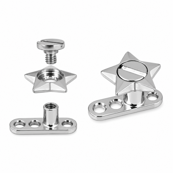 ANCHOR WITH SCREW AND STAR