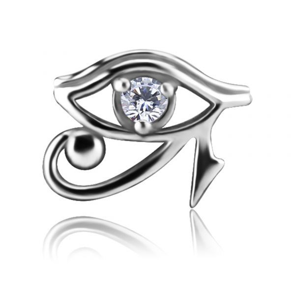 PIERCING LABRET CON OCCHIO DI HORUS