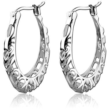 Boucles d'oreilles tribal