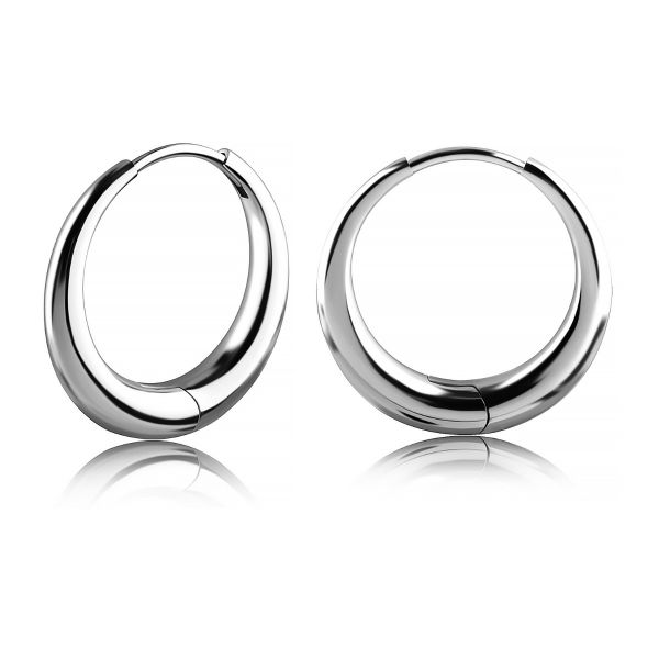 PAIR OF EARRINGS WITH CLICKER CLOSURE