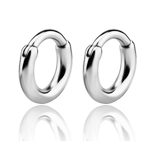 MINI ORECCHINI IN ACCIAIO PER ROOK PIERCING
