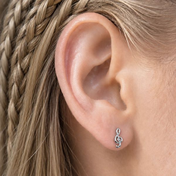 THREADLESS SCHMUCK MIT VIOLINSCHLÜSSEL