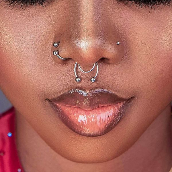 PIERCING DA NASO CON ZIRCONIA BIANCA