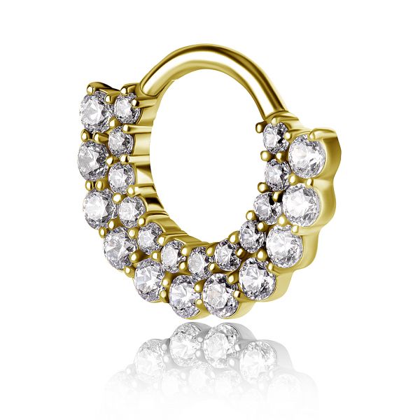 ANELLO CLICKER CON CRISTALLI PER IL SETTO