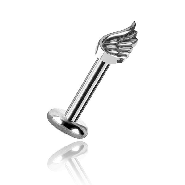 PIERCING MIT FLÜGELFÖRMIGEM ERSATZ