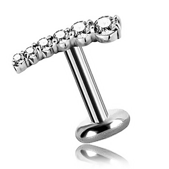 PIERCING WITH GRADED CRYSTALS