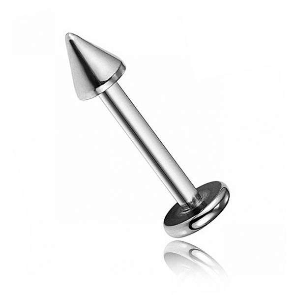 PIERCING LABIO CON PUNTA