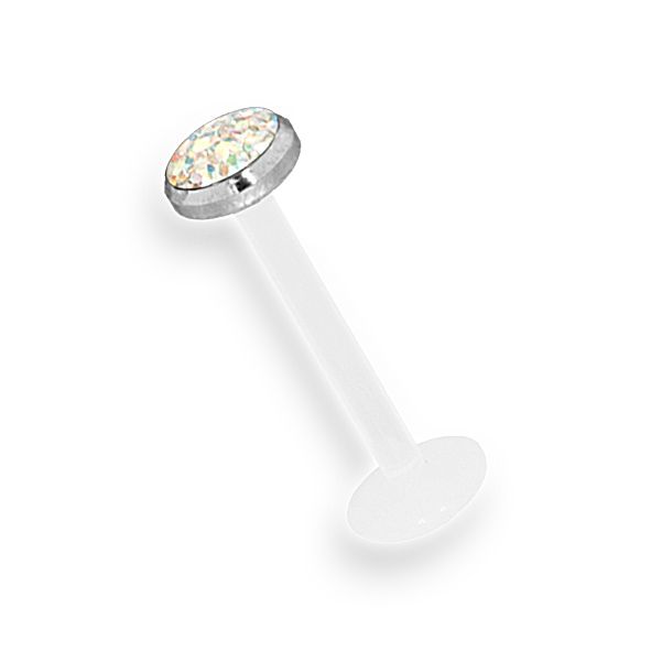 PIERCING LABBRO CON CRISTALLO PREMIUM