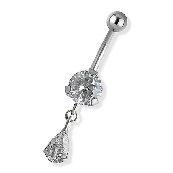 PIERCING OMBELICO CON GIOIELLO PENDENTE