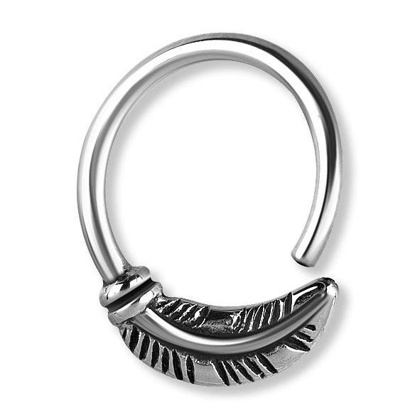 O-Ring Feder biegbar helix piercing
