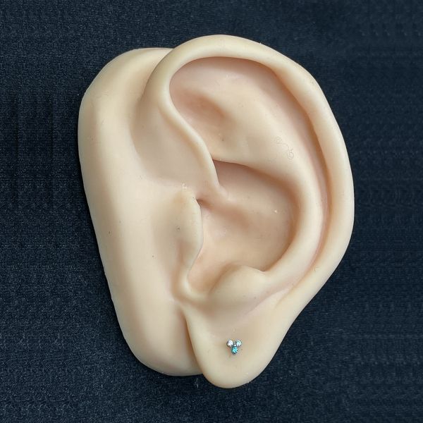 GIOIELLO PIERCING PER ORECCHIO CON TRINITY