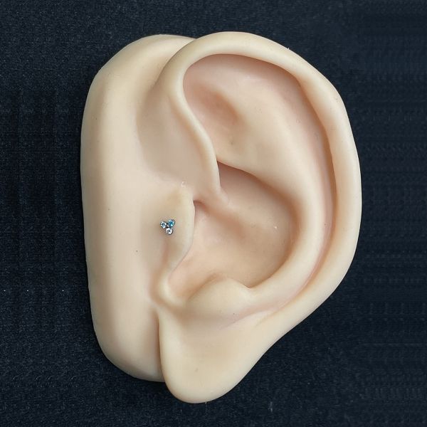 GIOIELLO PIERCING PER ORECCHIO CON TRINITY