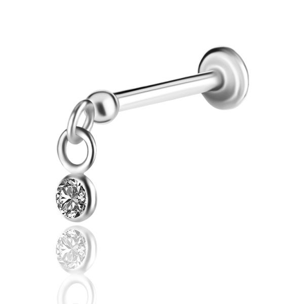 PIERCING MIT ANHÄNGER FÜR HELIX UND LOBE