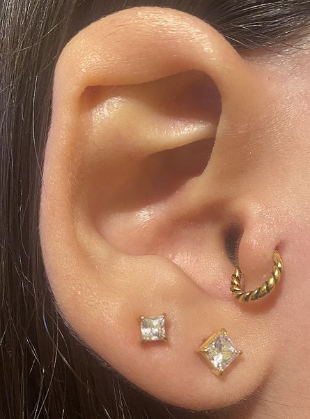 GOLDEN BRAID PIERCING