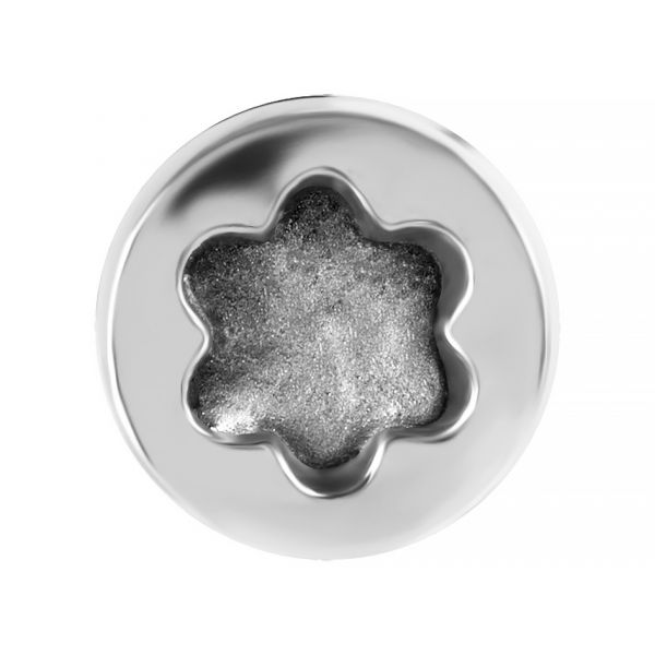 HERRAMIENTA PARA LABRET CON BASE EN FORMA DE FLOR