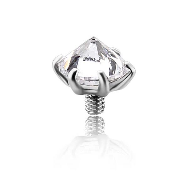 Steel replacement with crystal set