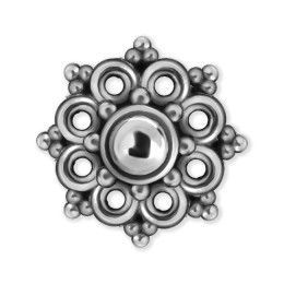 RICAMBIO PIERCING CON FIORE TRIBALE