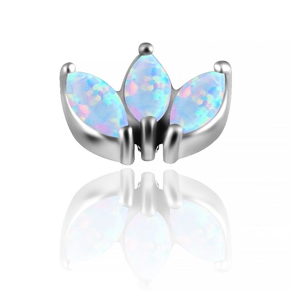 PIERCING CON ELEMENTOS DE ÓPALO