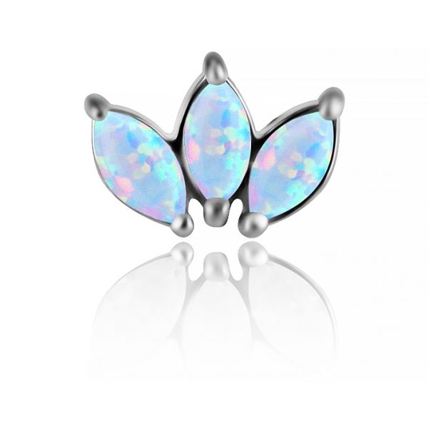 PIERCING CON ELEMENTOS DE ÓPALO