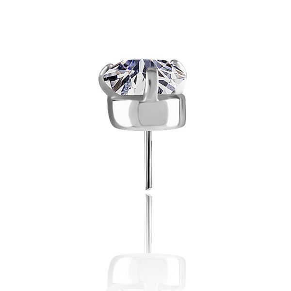 RICAMBIO PIERCING THREADLESS CON CUBIC ZIRCONIA