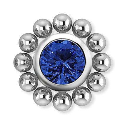 Componente per piercing con Zirconia di Premium e sfere