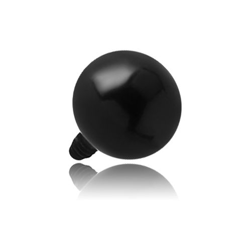 Microdermal titanium ball