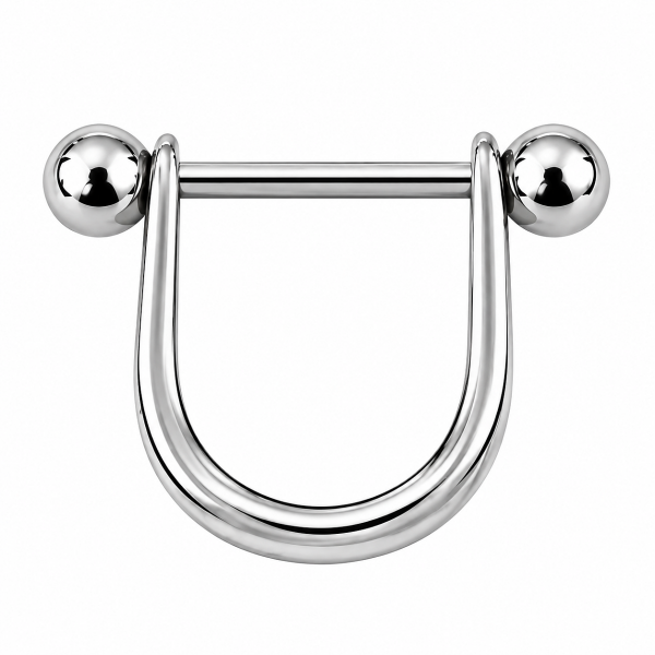 HORSESHOE NIPPLE PIERCING