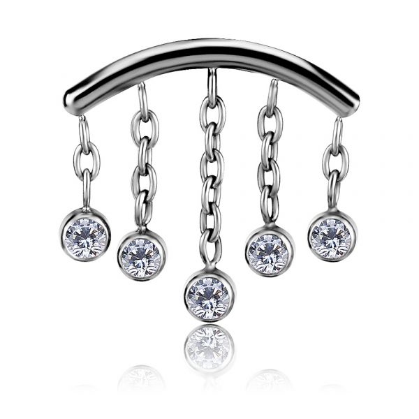 ACCESORIO PARA PIERCING FLAT HELIX