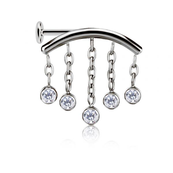 JOYA CON LABRET PARA FLAT HELIX
