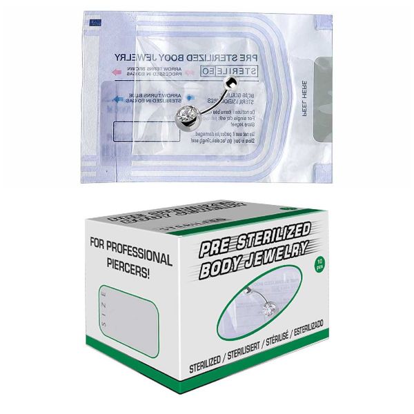 BANANA STERILE CON FILETTATURA INTERNA E PREMIUM ZIRCONIA