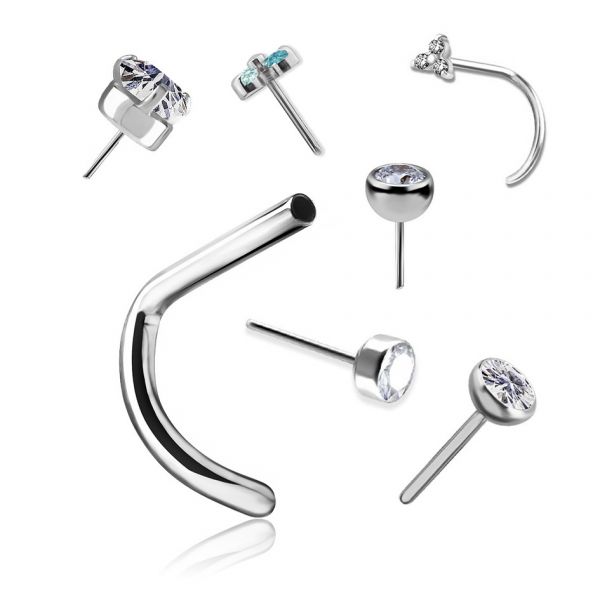 PIERCING PARA LA NARIZ THREADLESS