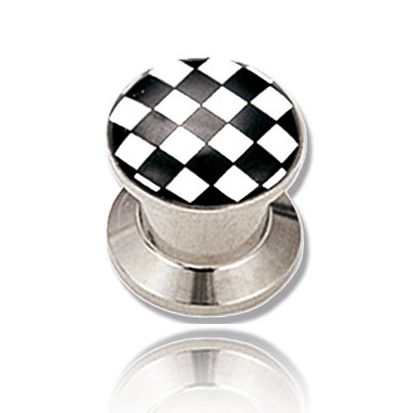 Steel tunnel piercing with internal thread and checkerboard